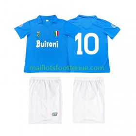 Maillot/Tenue SSC Naples 10 1987 Retro Enfant Domicile 1988